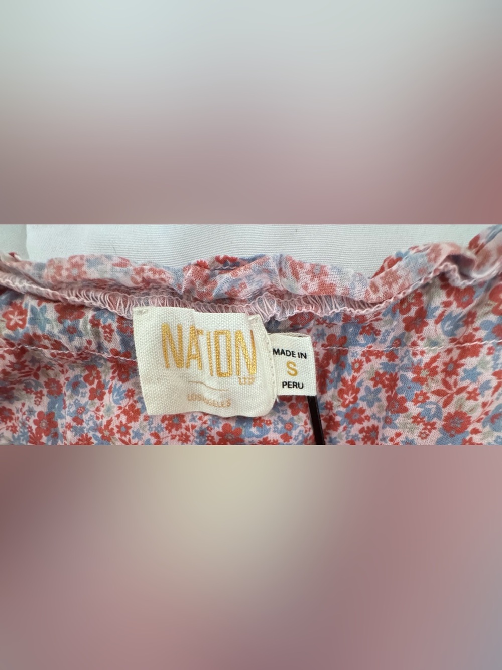 Nation LTD sequoia Pink Floral Tiered Midi Dress - Picture 10 of 10
